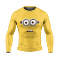 Despicable Me Minion Face Rash Guard