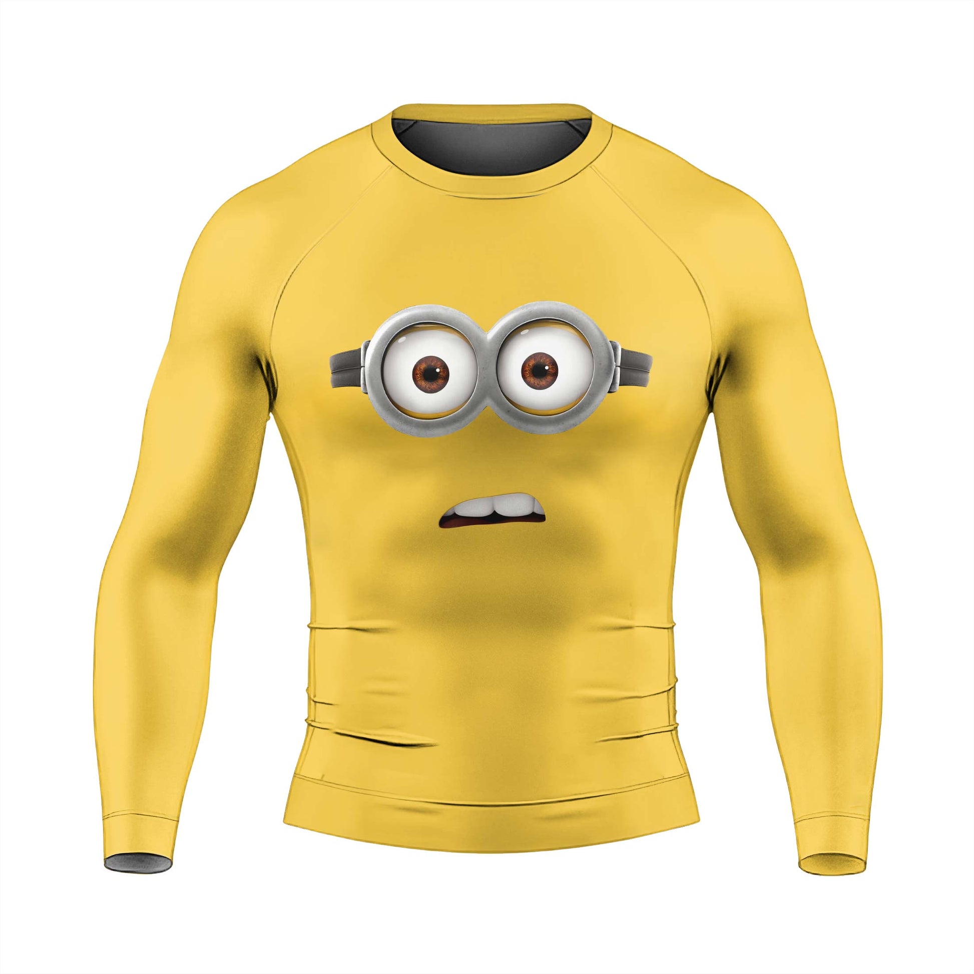 Despicable Me Minion Face Rash Guard