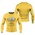 Despicable Me Minion Face Rash Guard