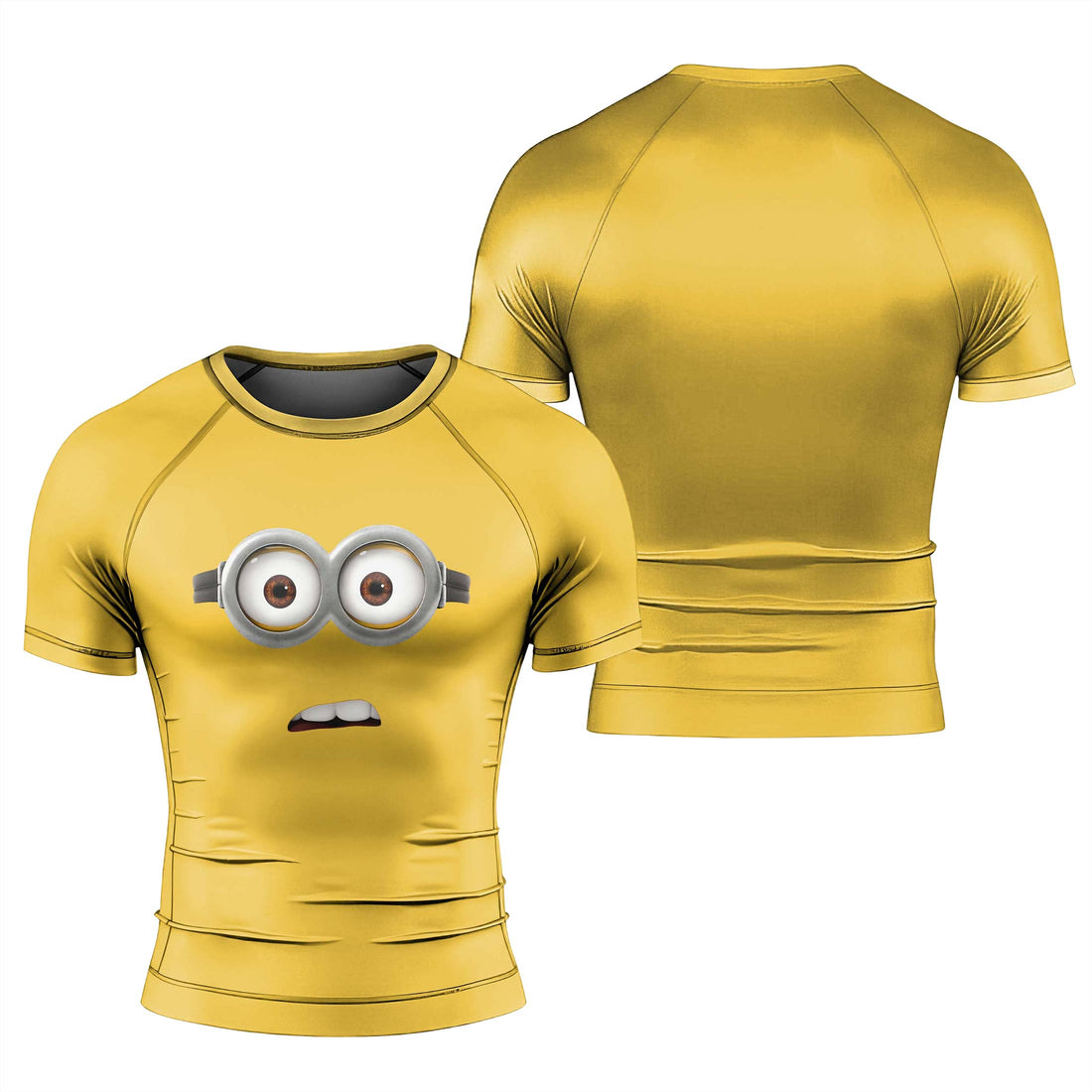Despicable Me Minion Face Rash Guard