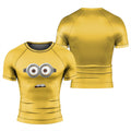 Despicable Me Minion Face Rash Guard
