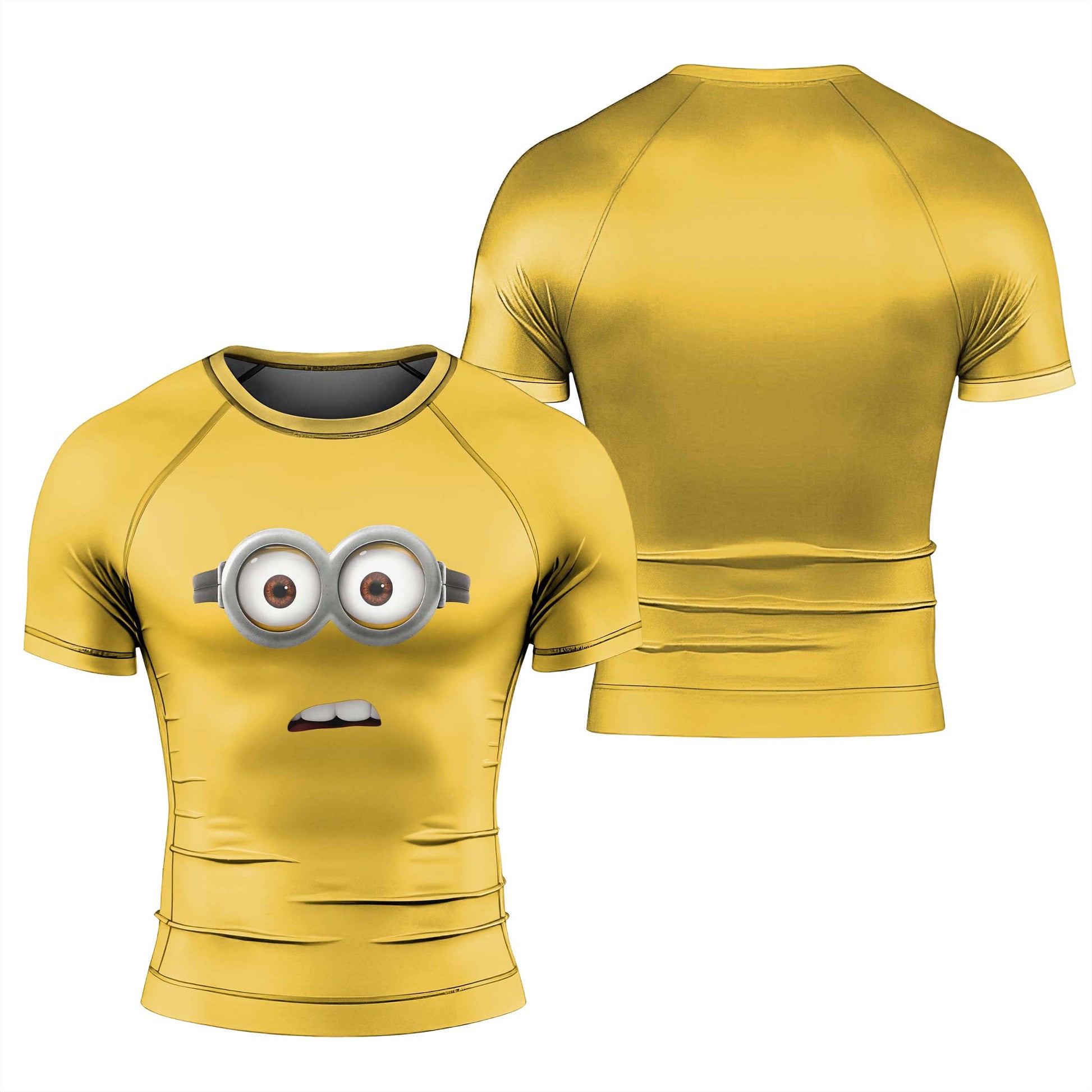 Despicable Me Minion Face Rash Guard