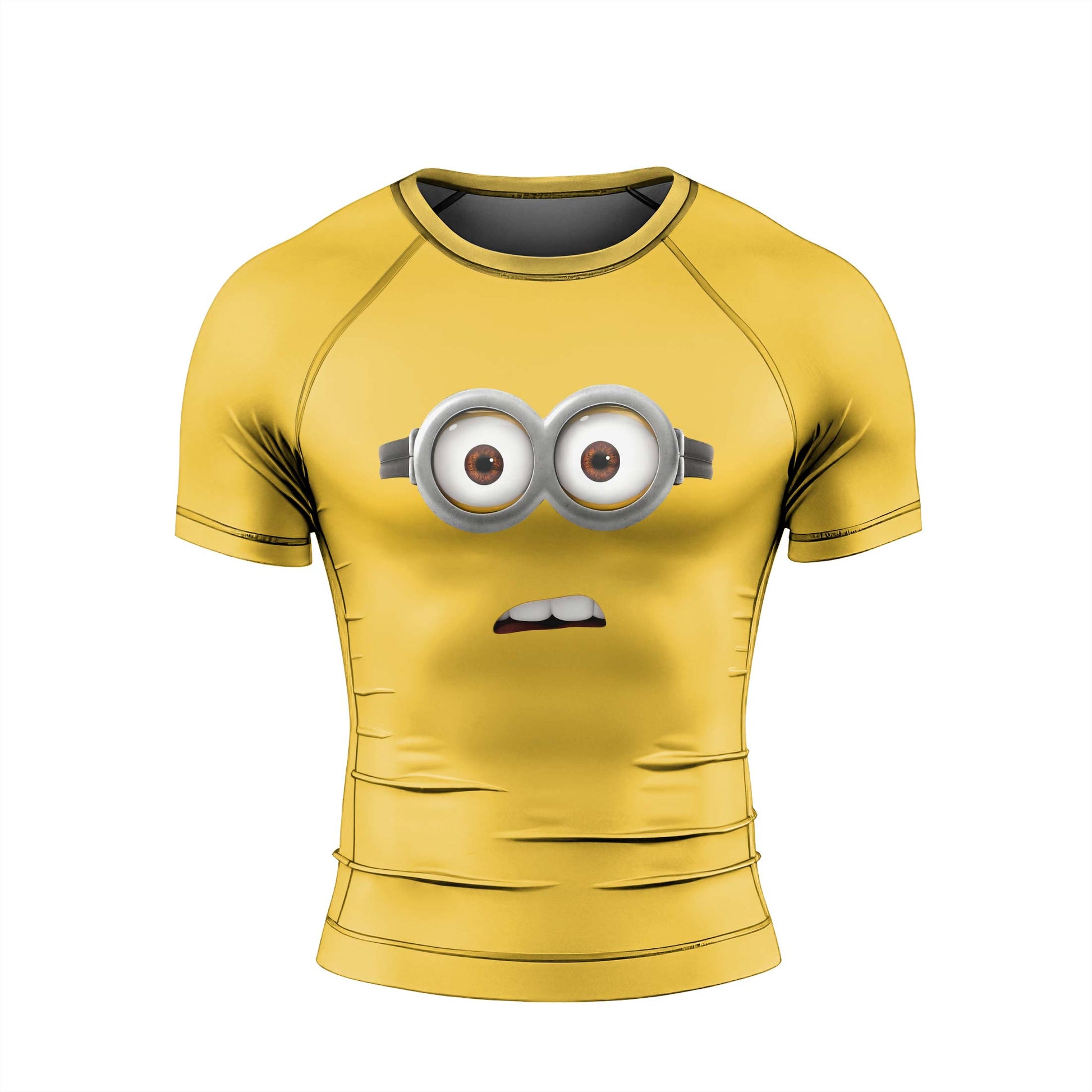 Despicable Me Minion Face Rash Guard