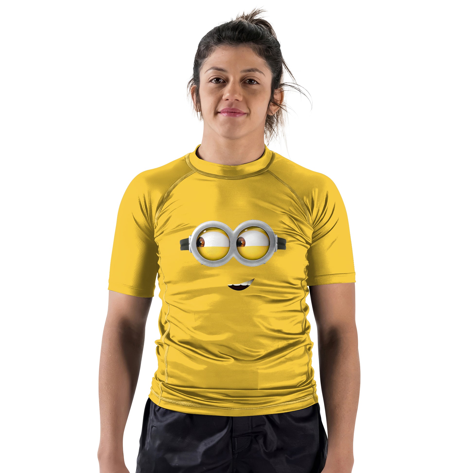 Despicable Me Minion Face Rash Guard