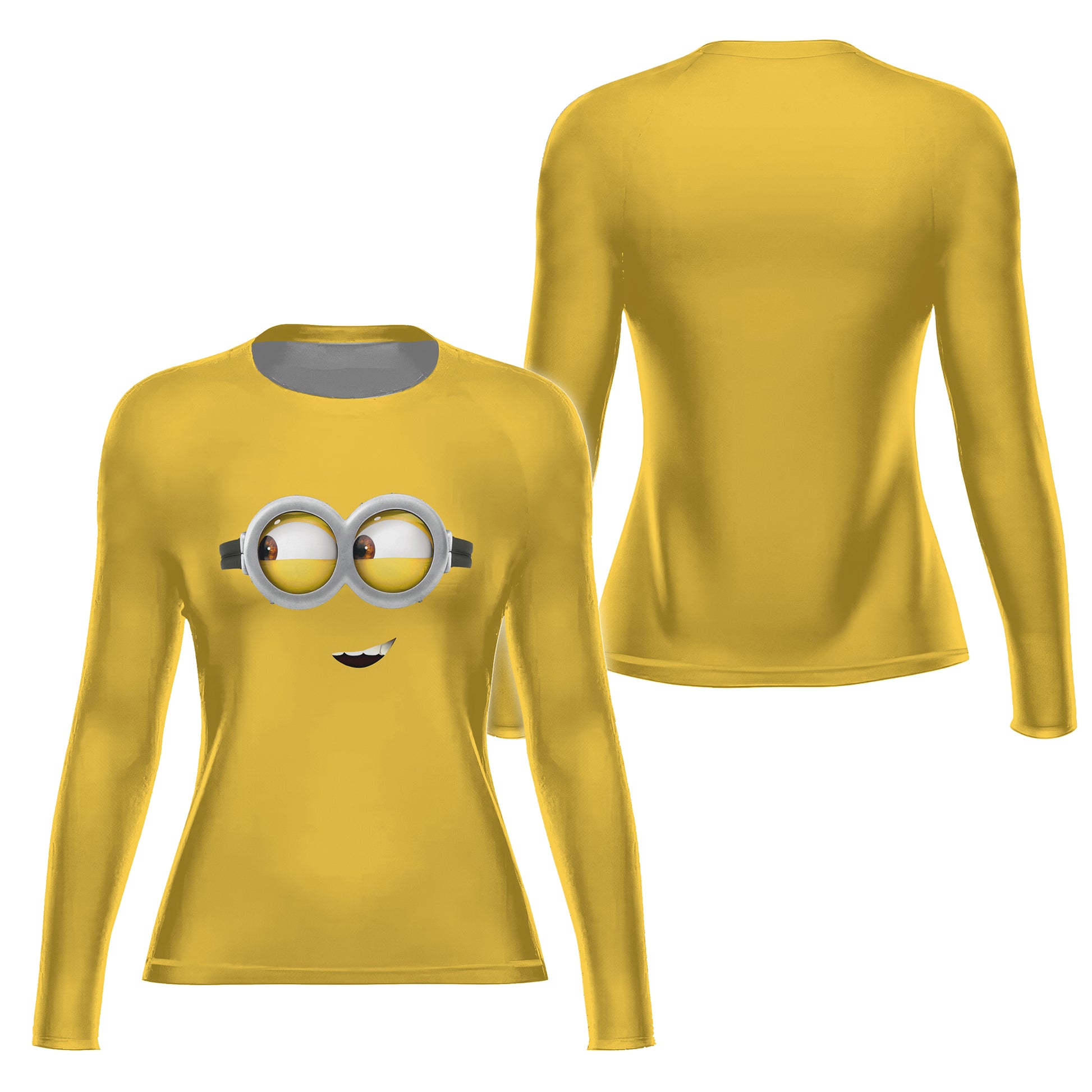 Despicable Me Minion Face Rash Guard