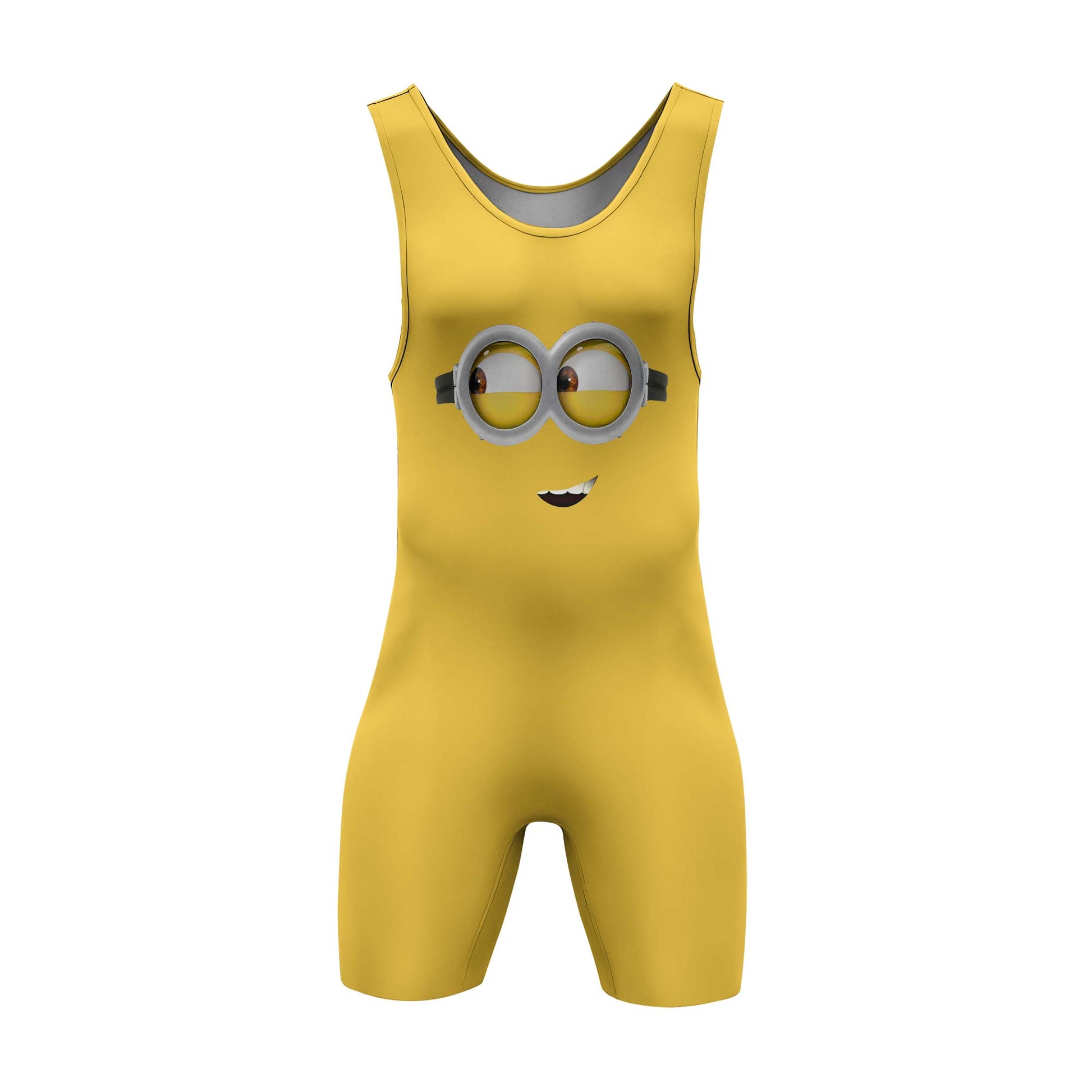 Despicable Me Minion Face Wrestling Singlet