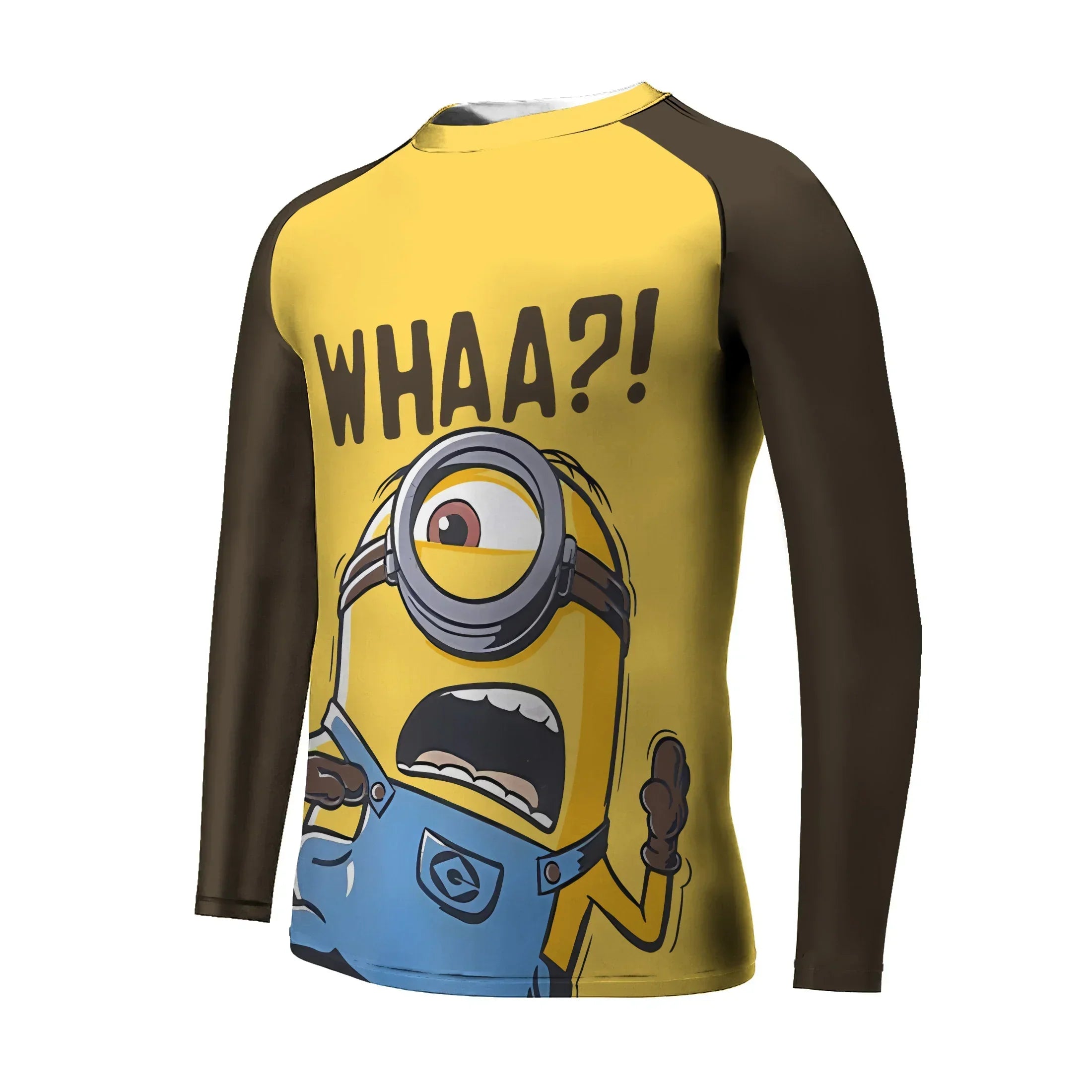 Despicable Me Minion Whaaa Kids Rash Guard