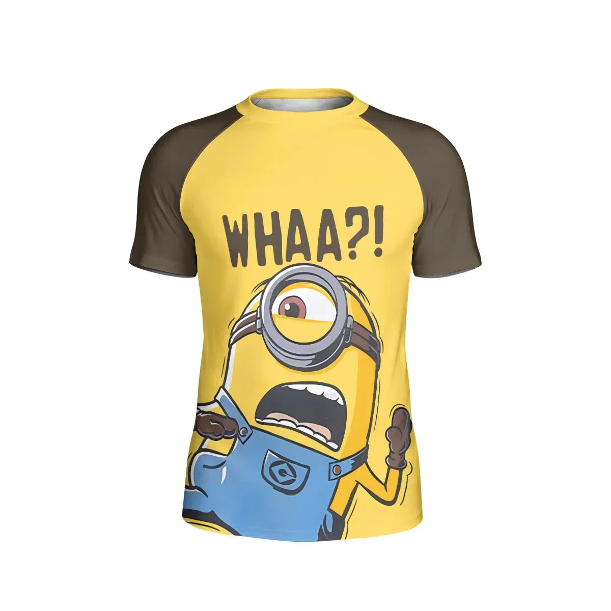 Despicable Me Minion Whaaa Kids Rash Guard