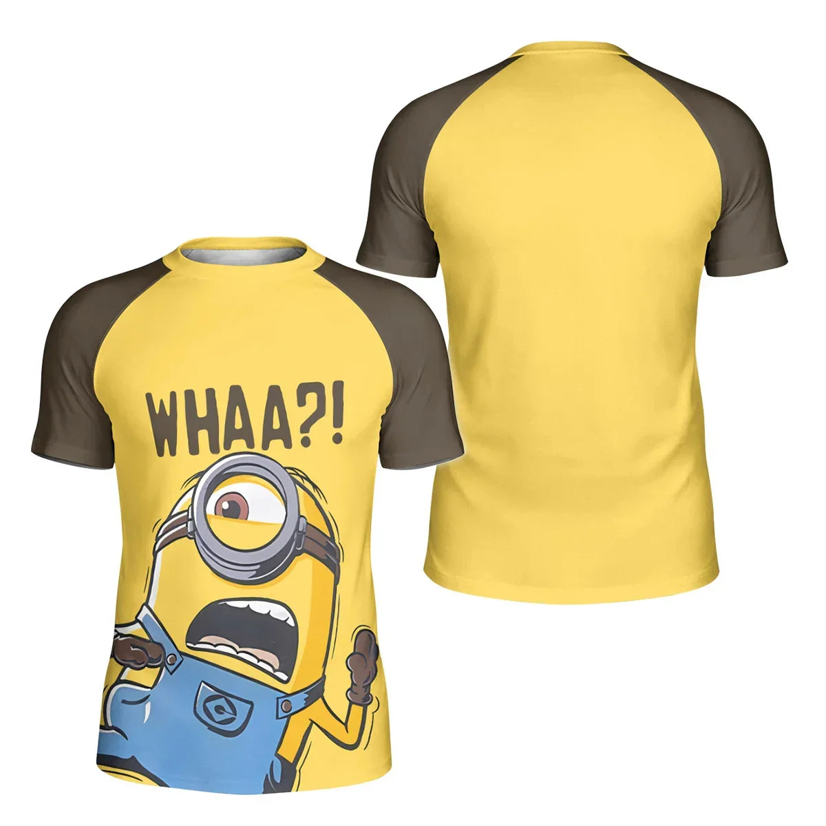 Despicable Me Minion Whaaa Kids Rash Guard