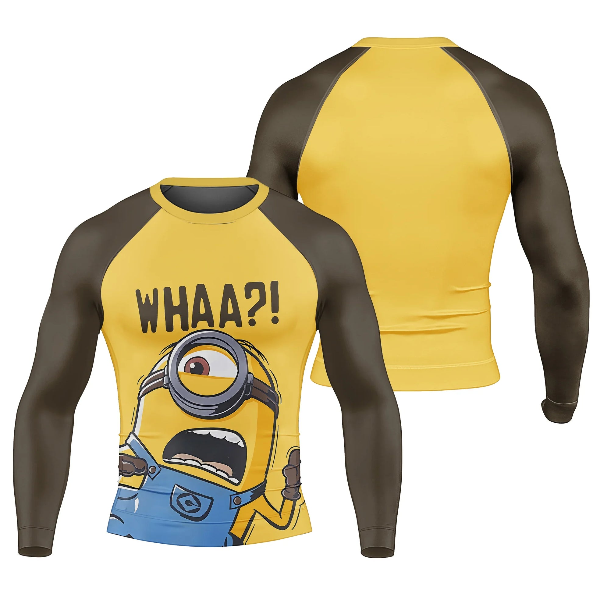 Despicable Me Minion Whaaa Rash Guard
