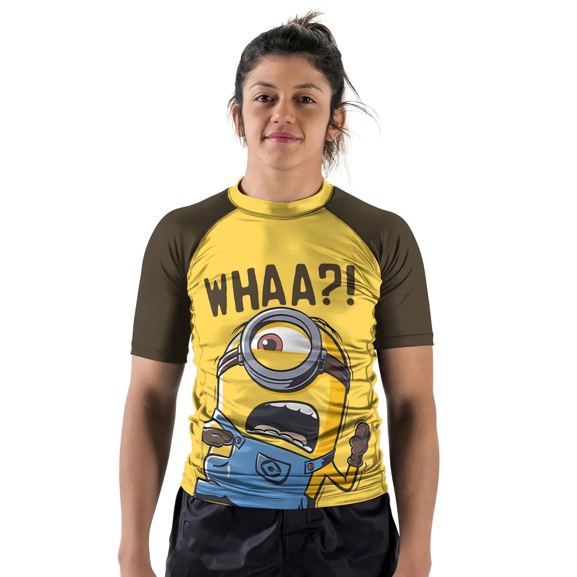 Despicable Me Minion Whaaa Rash Guard