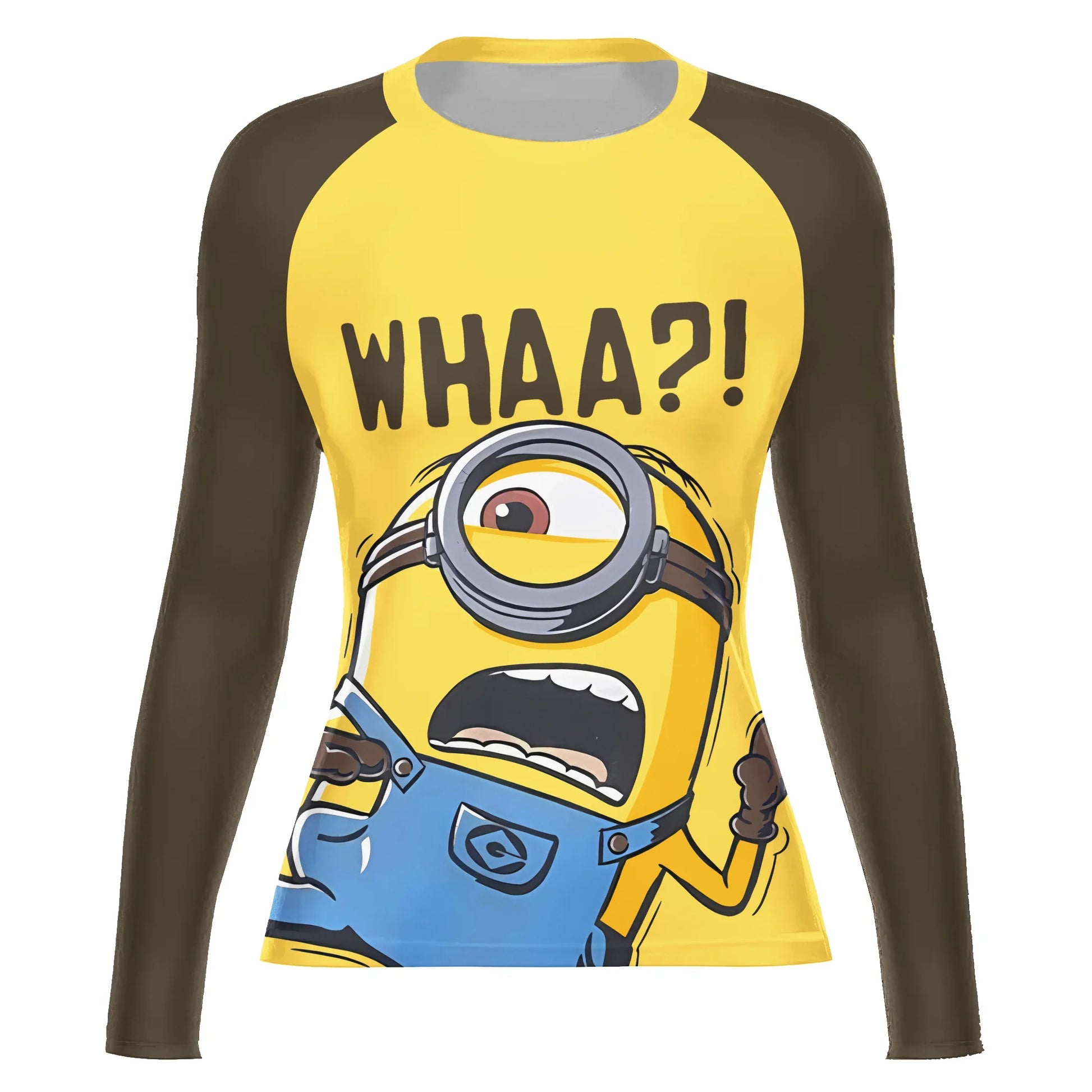 Despicable Me Minion Whaaa Rash Guard