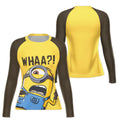 Despicable Me Minion Whaaa Rash Guard