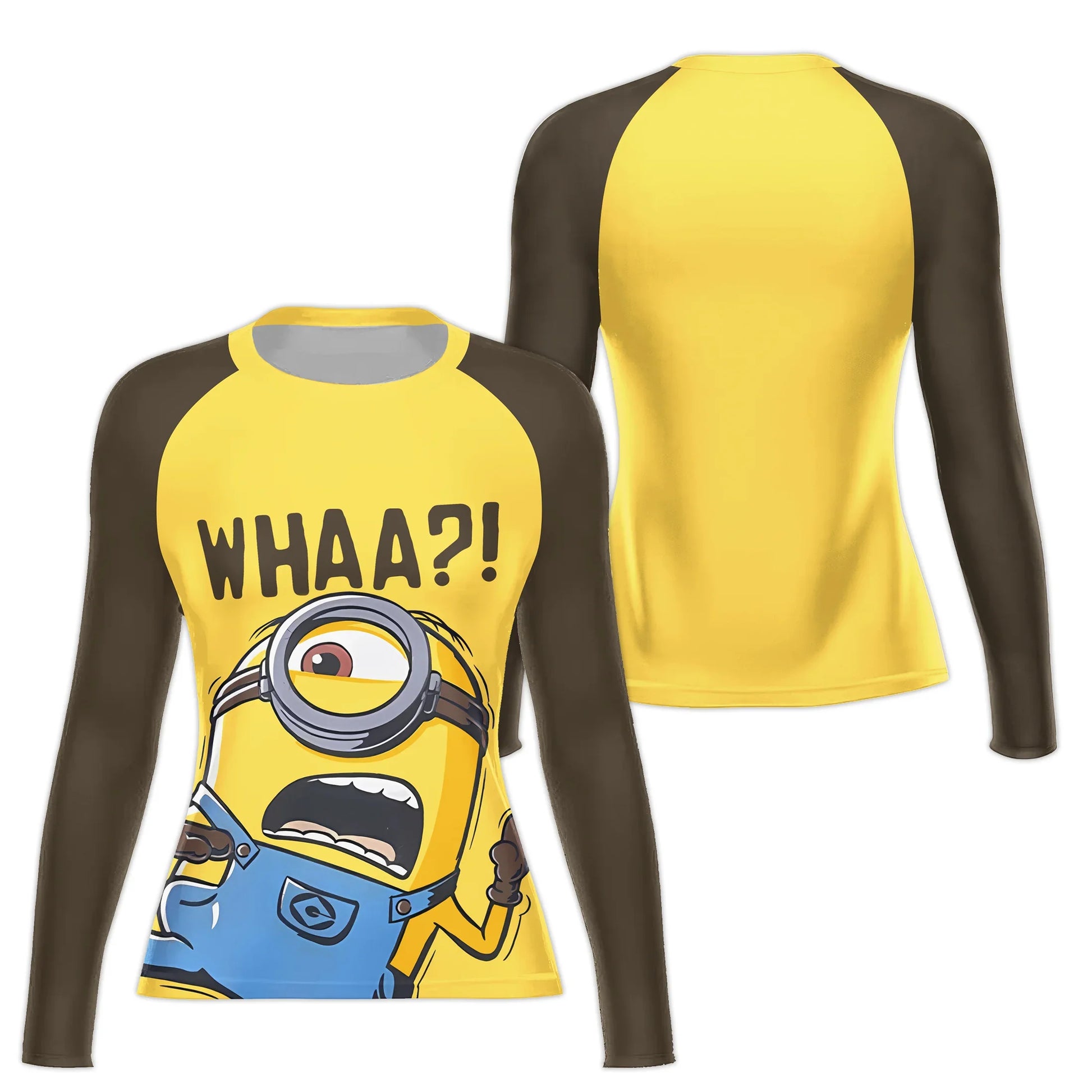 Despicable Me Minion Whaaa Rash Guard