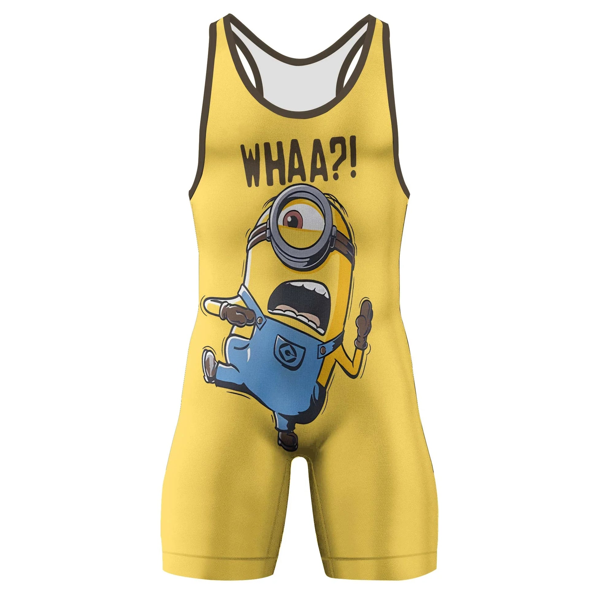 Despicable Me Minion Whaaa Wrestling Singlet