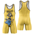 Despicable Me Minion Whaaa Wrestling Singlet
