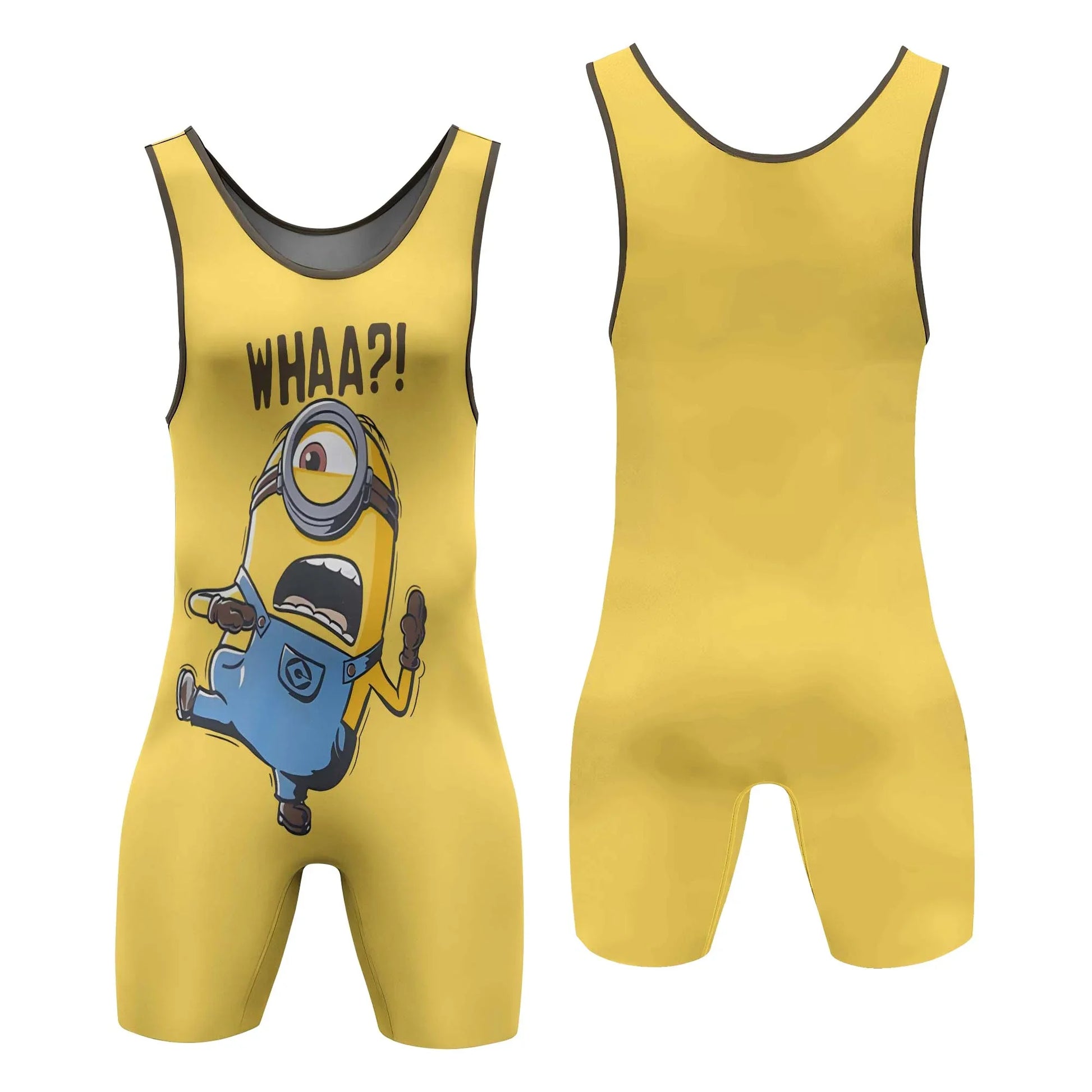 Despicable Me Minion Whaaa Wrestling Singlet