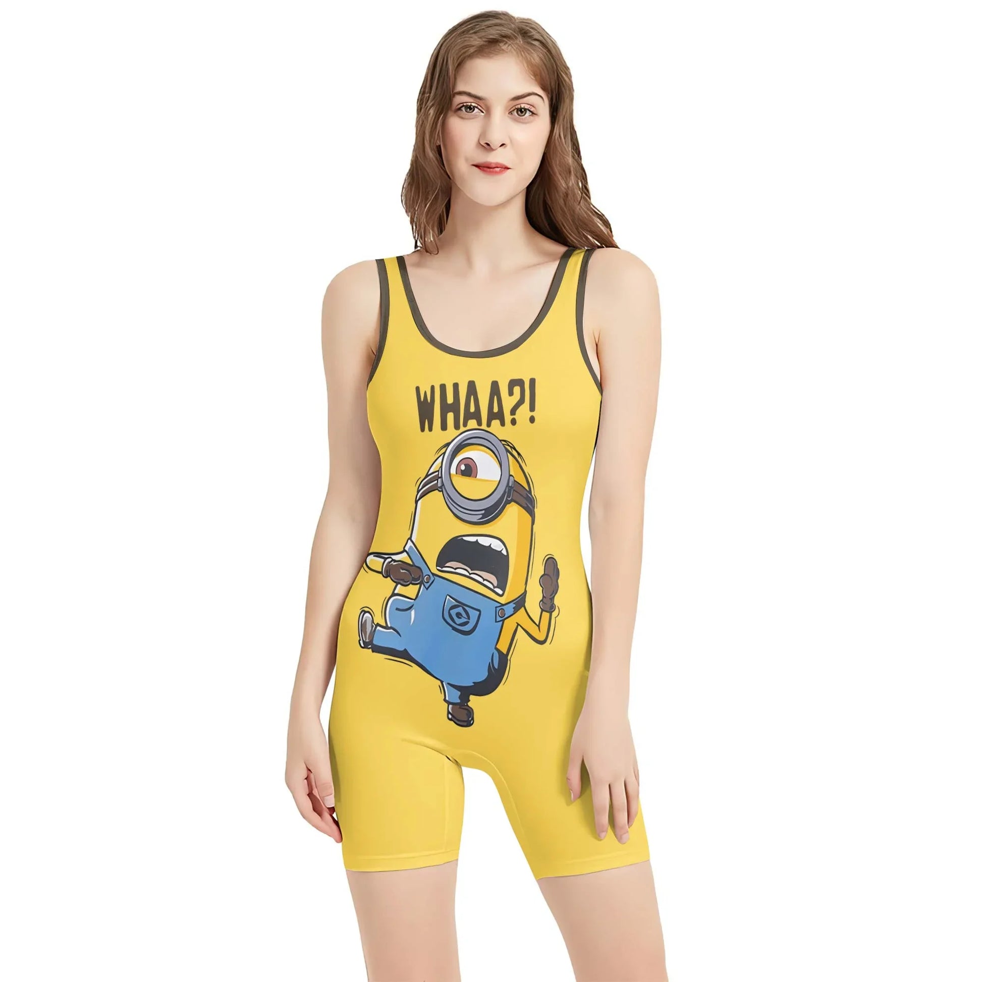 Despicable Me Minion Whaaa Wrestling Singlet