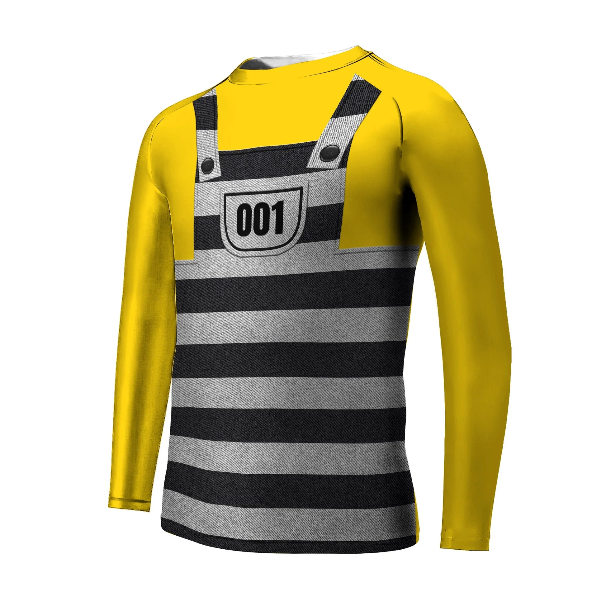 Despicable Me Prison Minion Kids Rash Guard