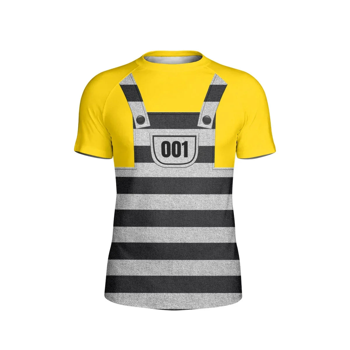 Despicable Me Prison Minion Kids Rash Guard