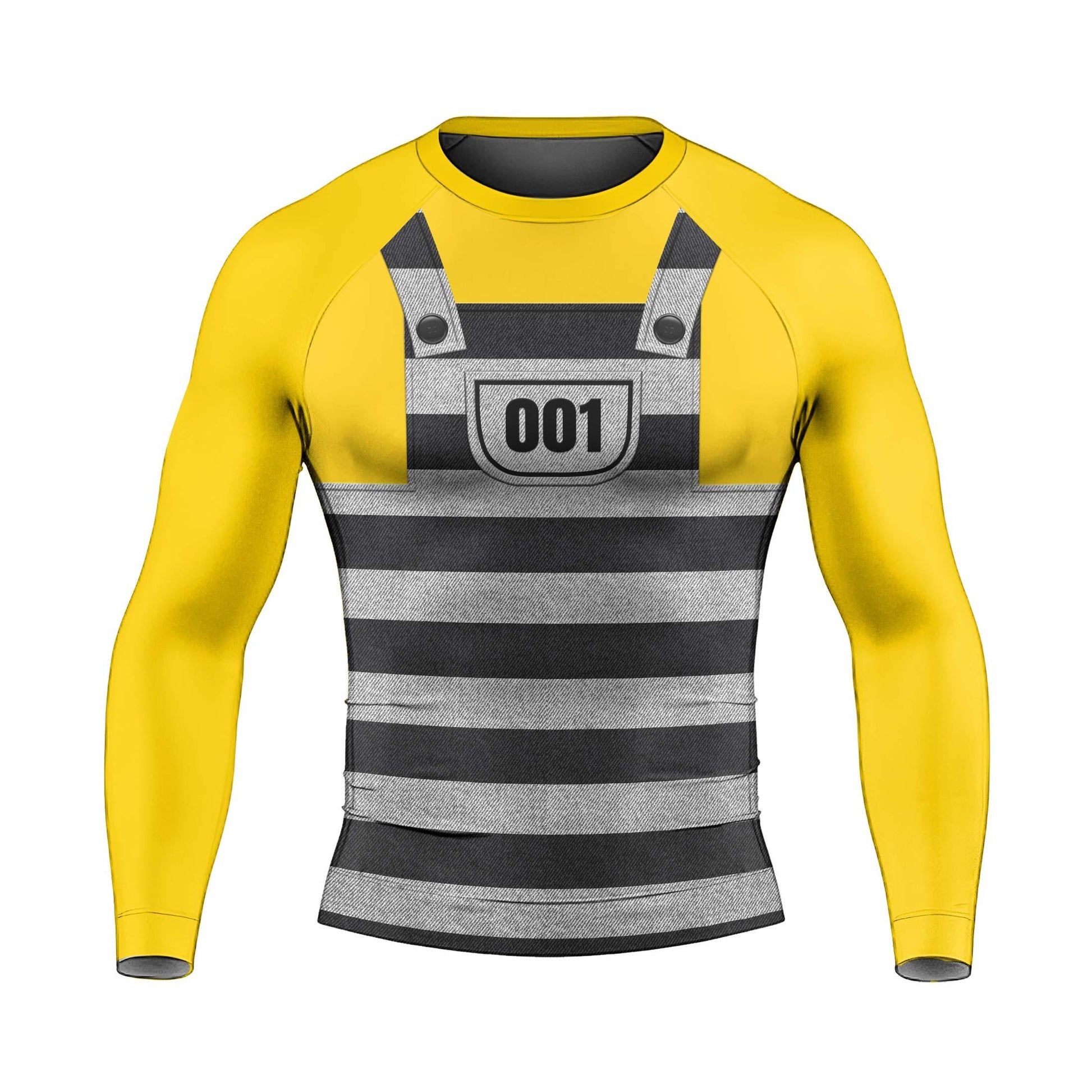 Despicable Me Prison Minion Rash Guard