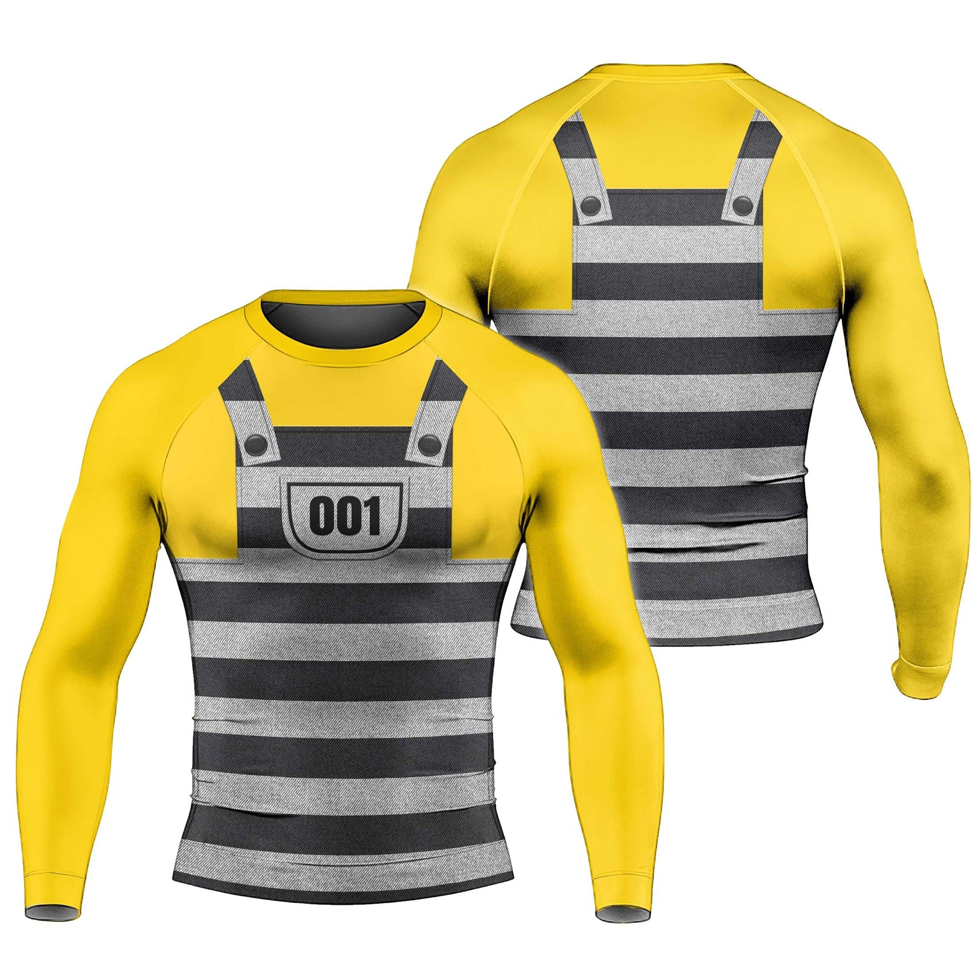 Despicable Me Prison Minion Rash Guard