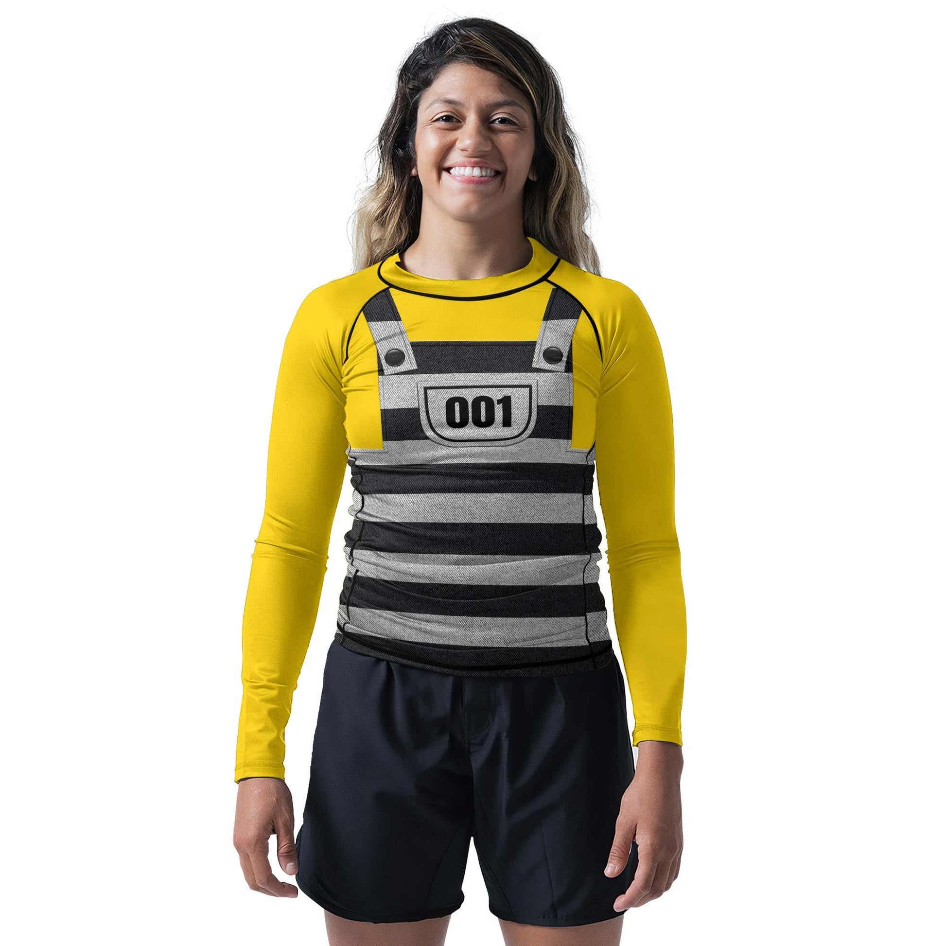 Despicable Me Prison Minion Rash Guard