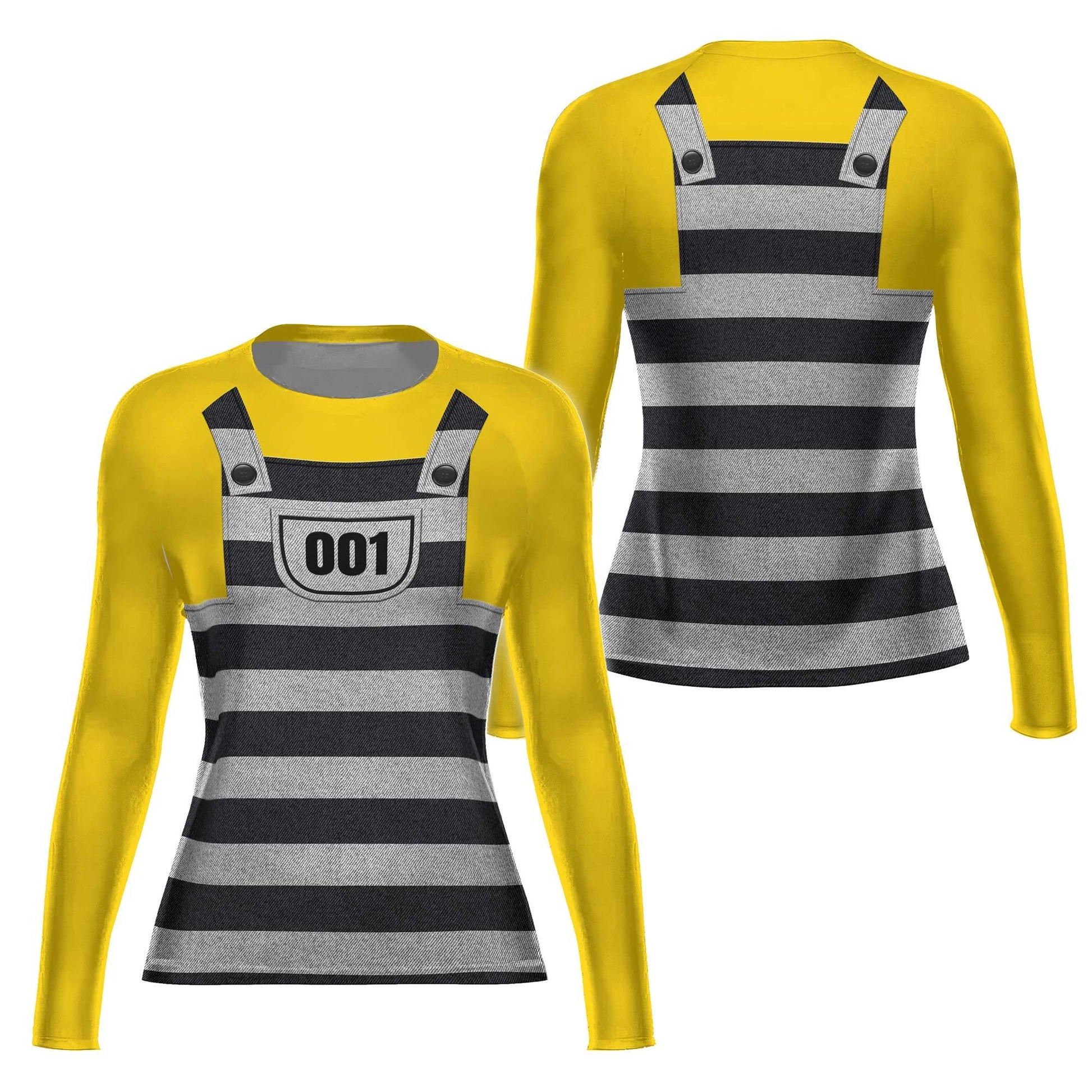 Despicable Me Prison Minion Rash Guard