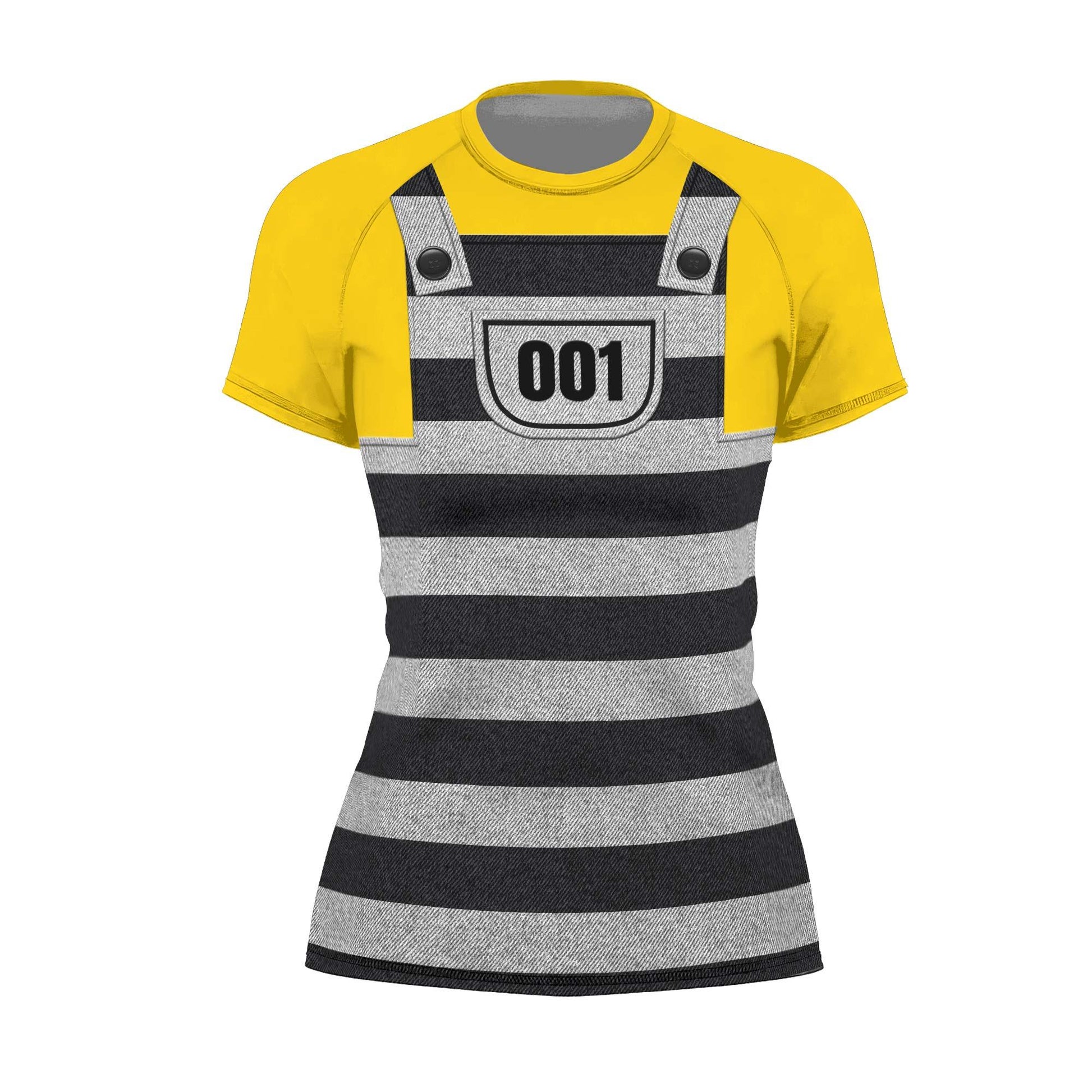 Despicable Me Prison Minion Rash Guard