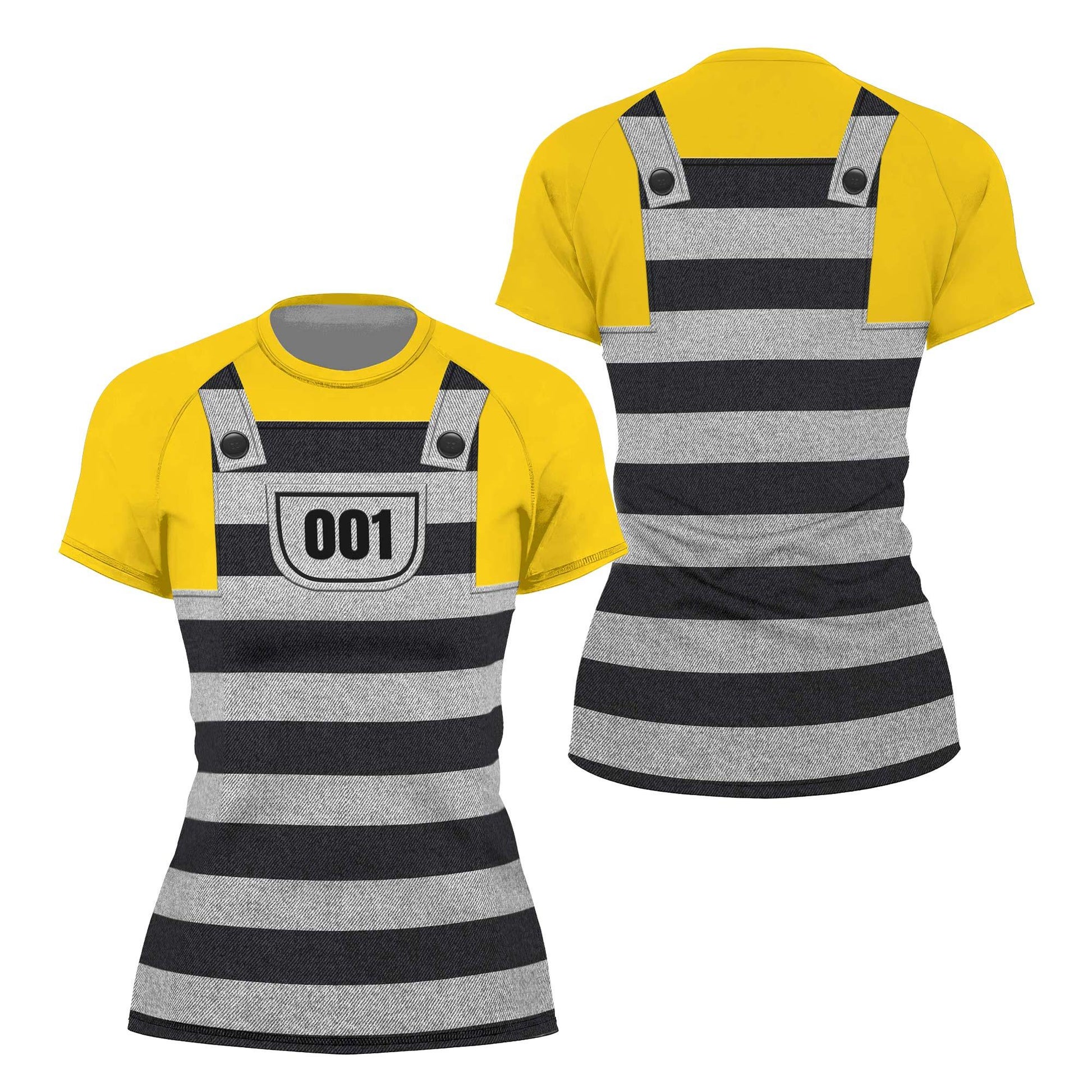 Despicable Me Prison Minion Rash Guard