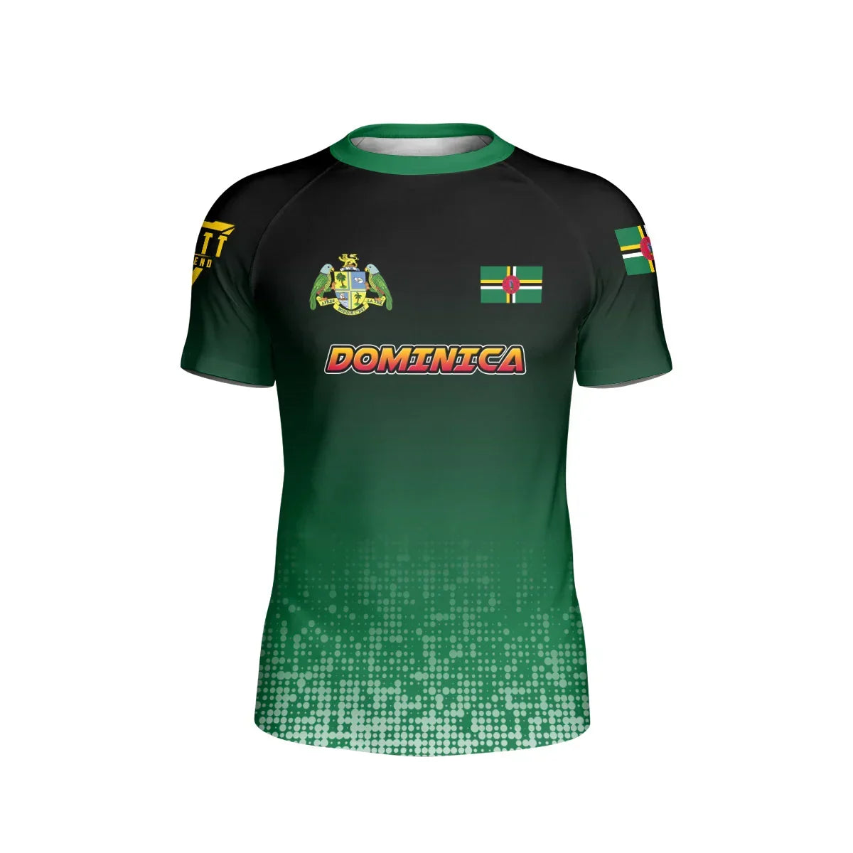 Dominica Halftone Kids Rash Guard