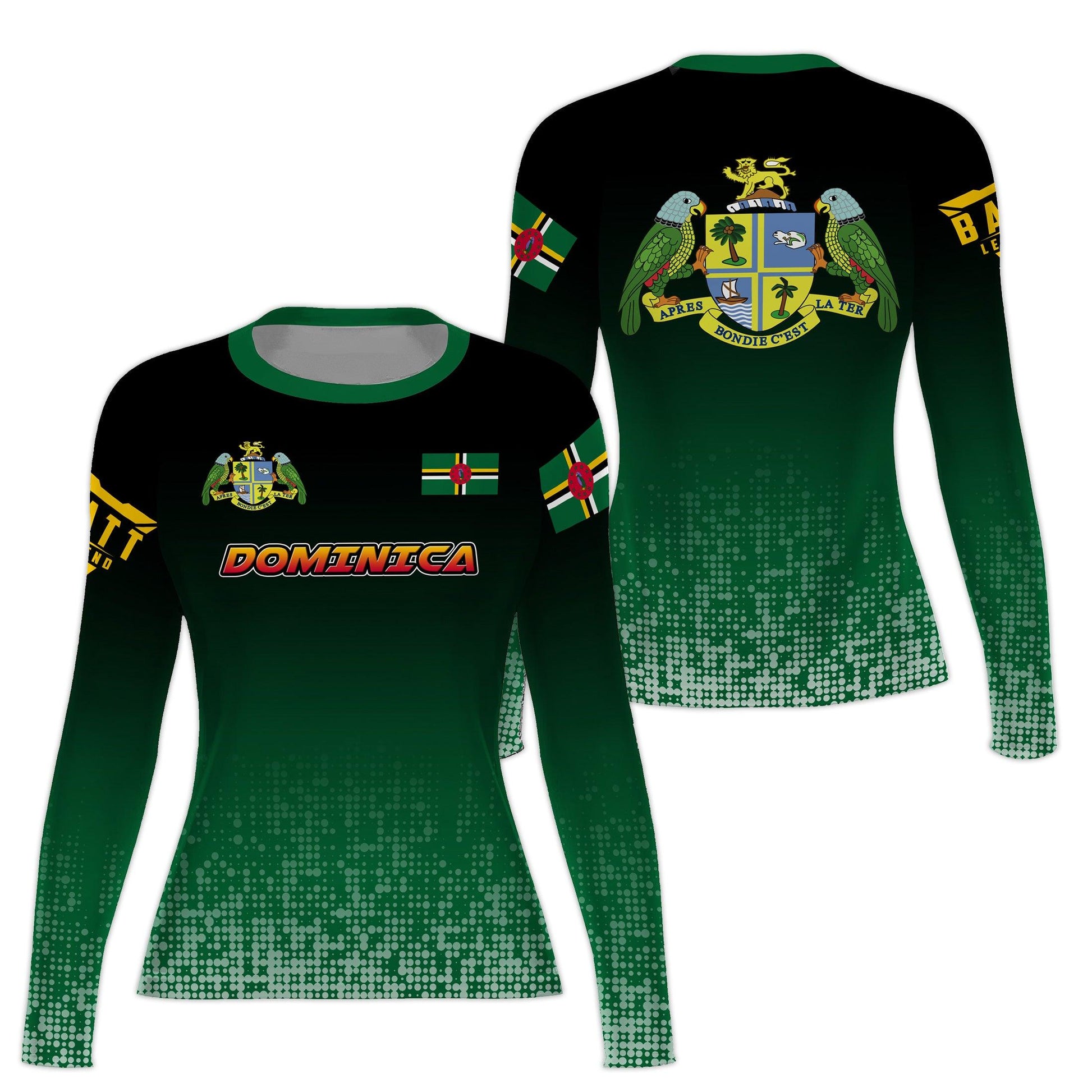 Dominica Halftone Rash Guard