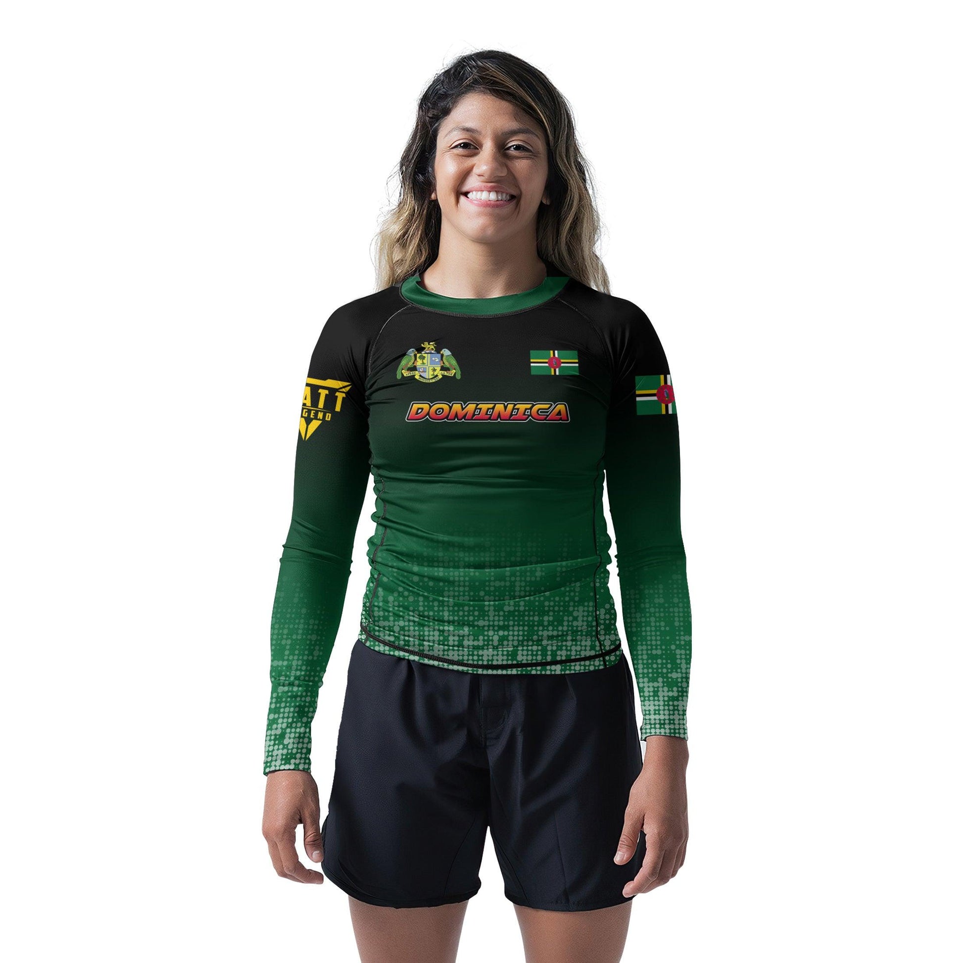 Dominica Halftone Rash Guard