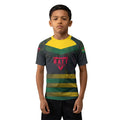 Dominica Skull Fighter Kids Rash Guard