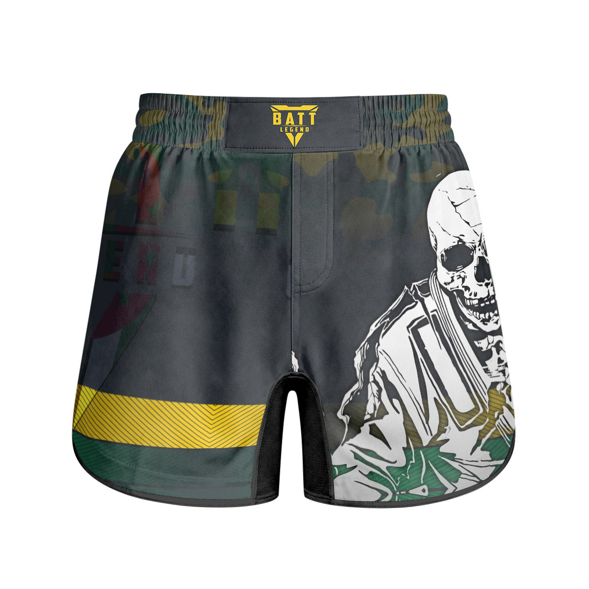 Dominica Skull Fighter Grappling Shorts