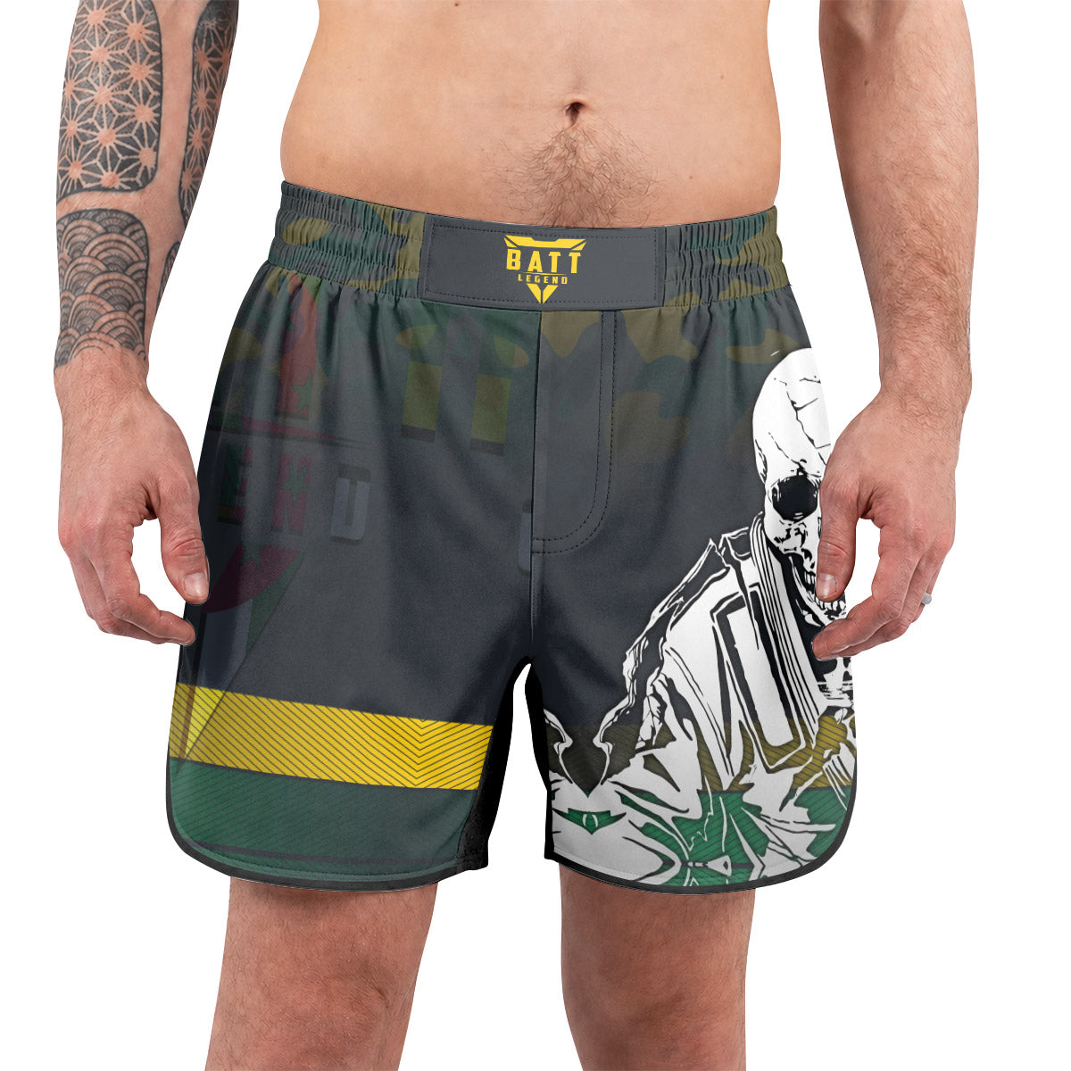 Dominica Skull Fighter Grappling Shorts