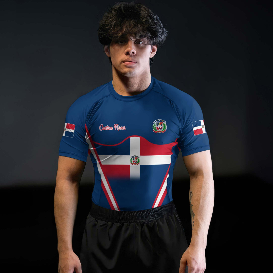 Dominican Blaze Rash Guard