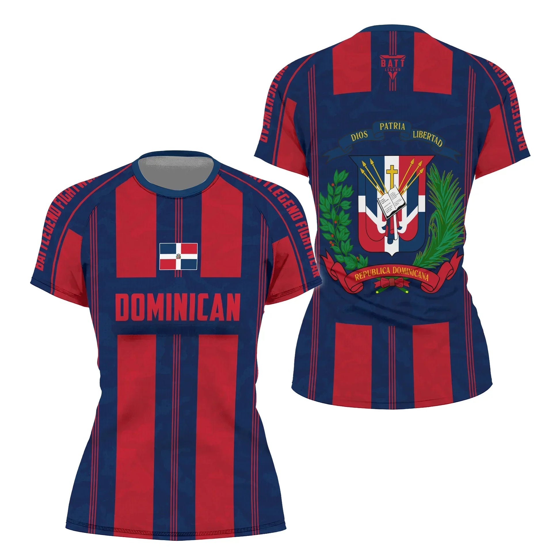 Dominican Heritage Force Rash Guard