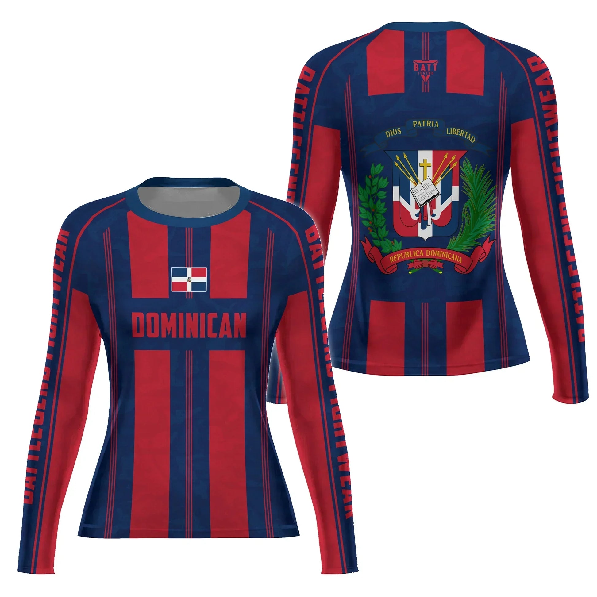 Dominican Heritage Force Rash Guard