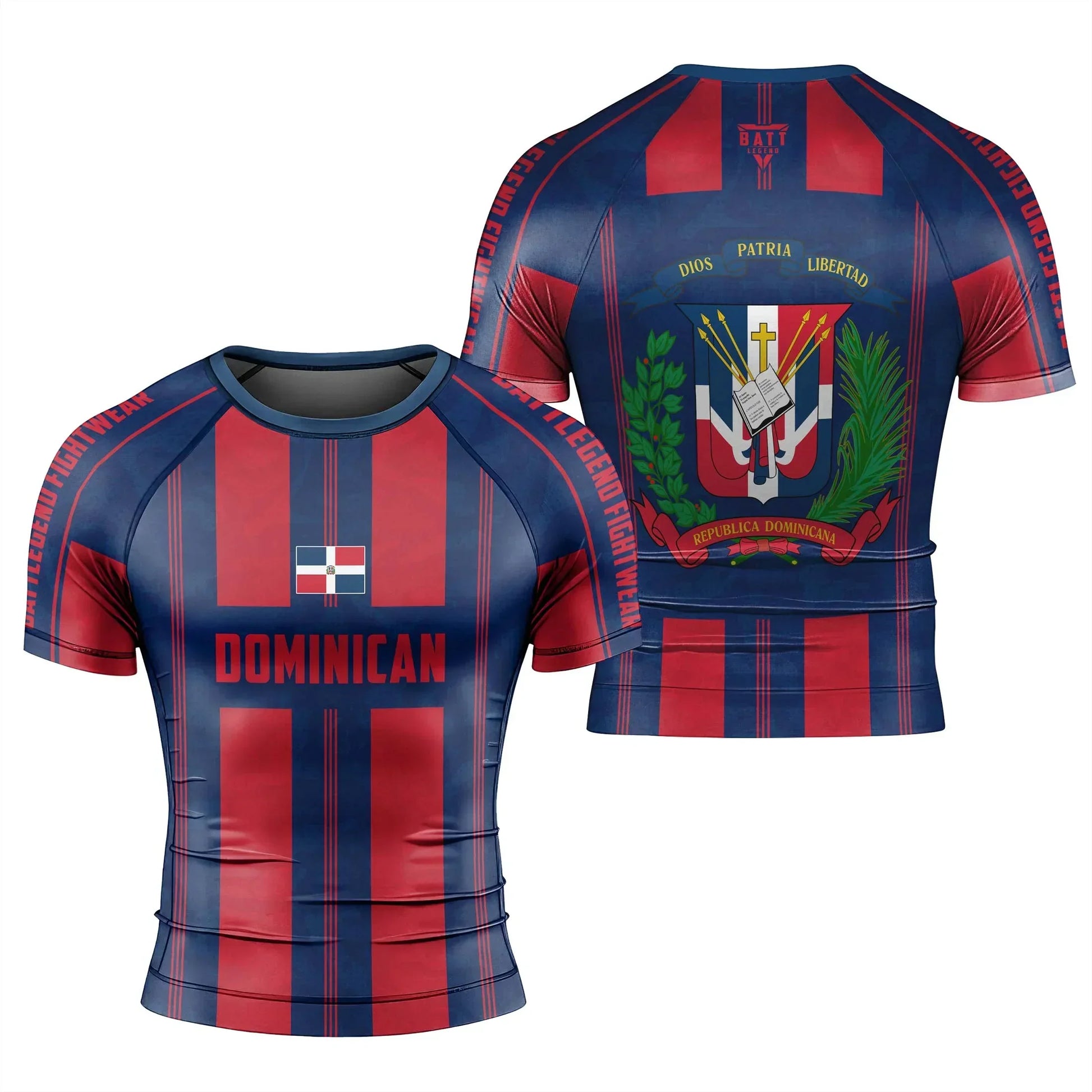 Dominican Heritage Force Rash Guard