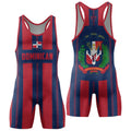 Dominican Heritage Force Wrestling Singlet