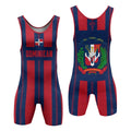 Dominican Heritage Force Wrestling Singlet