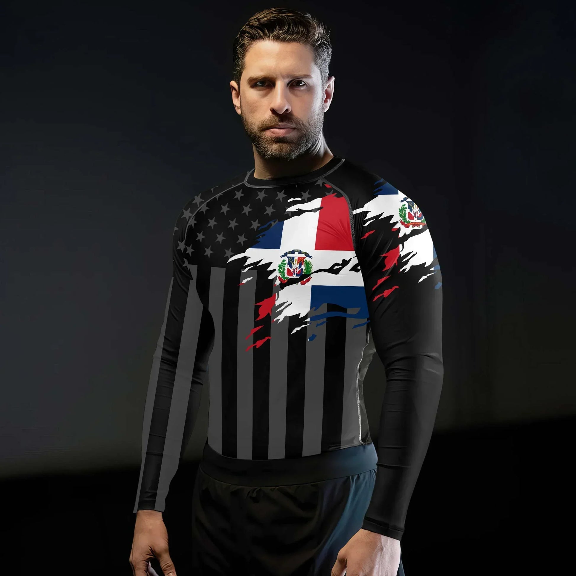Dominican Phantom Division Rash Guard
