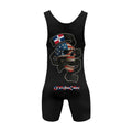 Dominican Phantom Division Wrestling Singlet
