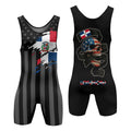 Dominican Phantom Division Wrestling Singlet