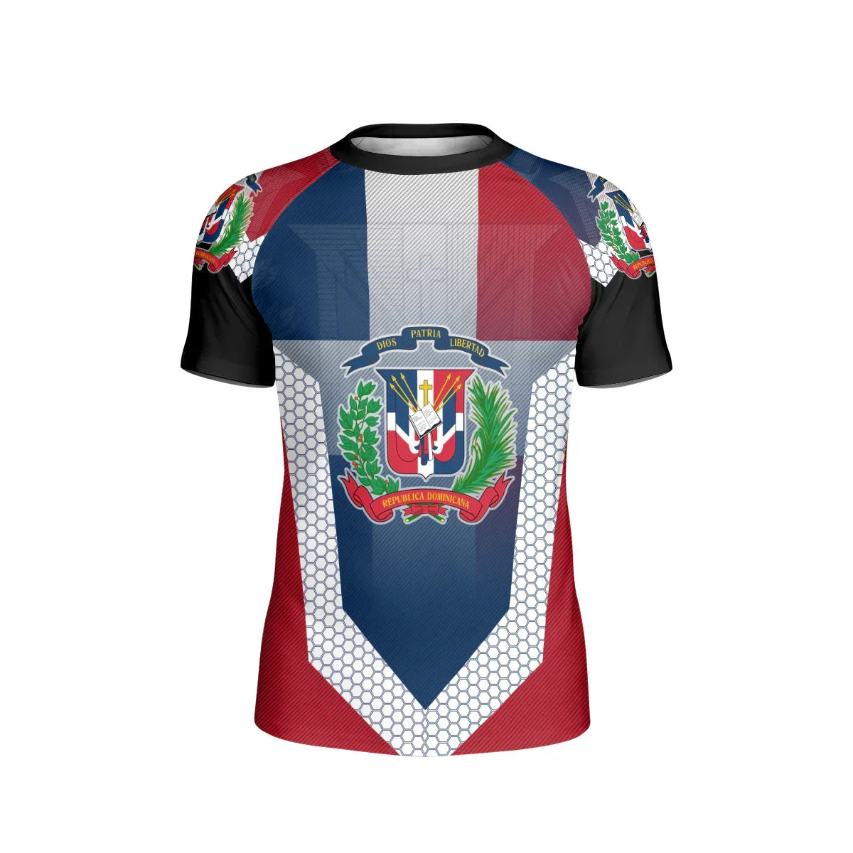 Dominican Republic Symbol Kids Rash Guard