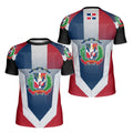 Dominican Republic Symbol Kids Rash Guard