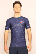 Dominican Short Sleeve Rash Guard