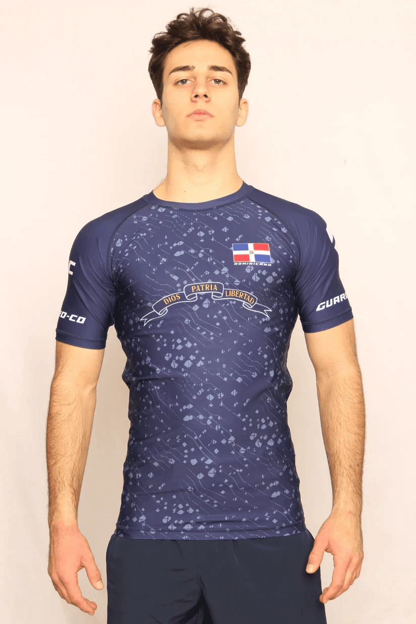 Dominican Short Sleeve Rash Guard