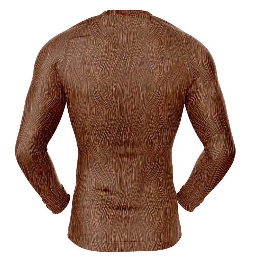 Donkey Kong Cosplay Long Sleeve Rash Guard